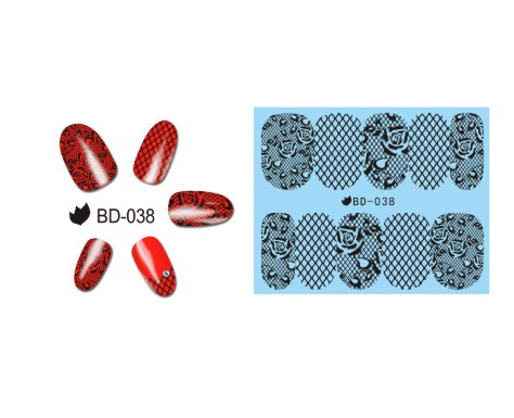 Наклейки для нігтів BD-038 Київ - фото 1