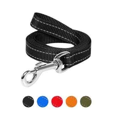 Поводок для собак Dog Extreme из нейлона Ш 20 мм Д 150 см черный (04621) Винница