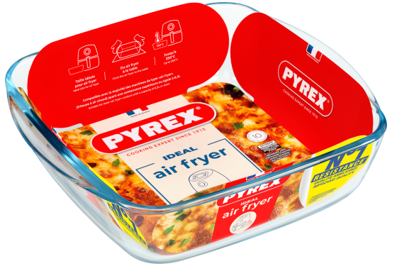 Форма для запекания Pyrex AirFryer, 25x22x7 см (2.2 л) (7150753) Киев