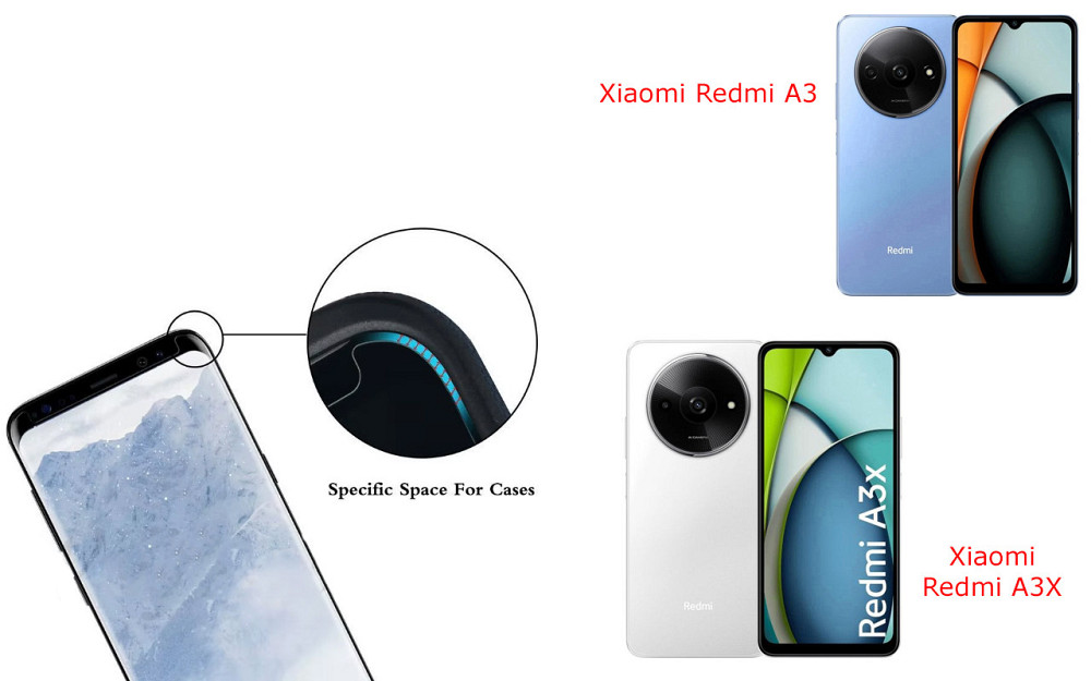 Защитное стекло HyperGlass Pro для Xiaomi Redmi A3, Redmi A3X – максимальная чувствительность и защита Киев - изображение 3