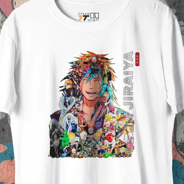 Футболка для подростка мальчика с принтом Наруто Джирайя Манга Размер 160 Anime10343 Днепр - изображение 4