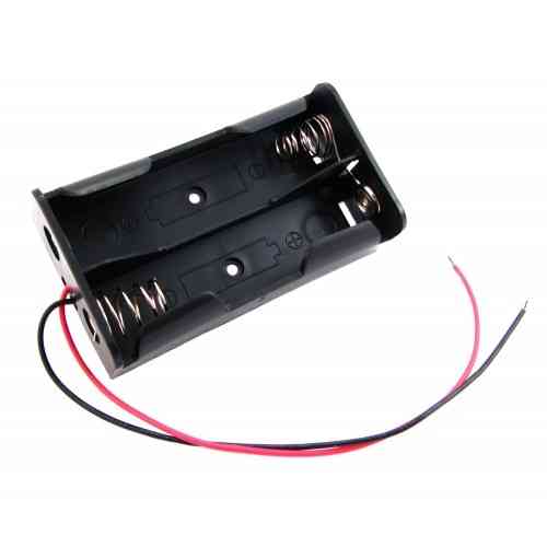 Отсек для 2 батарей 18650, 7.4В бокс кейс с проводами, Arduino Винница