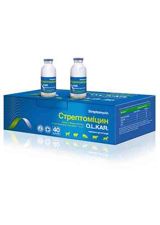 Стрептомицин ветеринарный 1 г O.L.KAR Винница