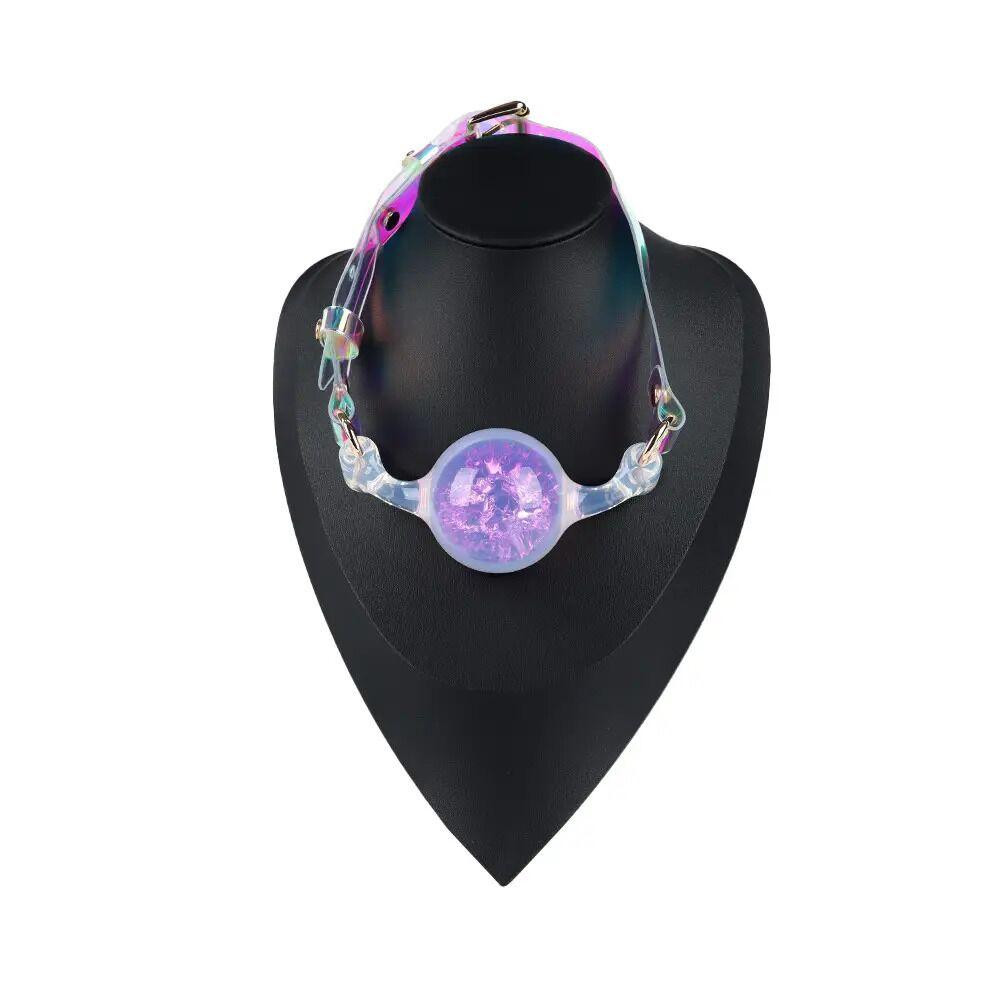 Кляп Liebe Seele Crystal Ball Gag - Purple (Small Ball) Sex Aura Киев - изображение 4