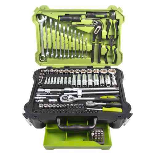 Універсальний набор інструменту 1/4" & 1/2" , 115 предм (НГ-4115П) Alloid Одеса