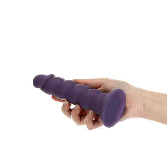Фалоімітатор Fantasy by Addiction Unicorn Dildo 7” Purple, віброкуля в подарунок Sex Aura Київ