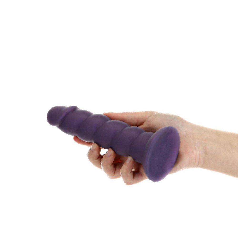 Фалоімітатор Fantasy by Addiction Unicorn Dildo 7” Purple, віброкуля в подарунок Sex Aura Київ - фото 3