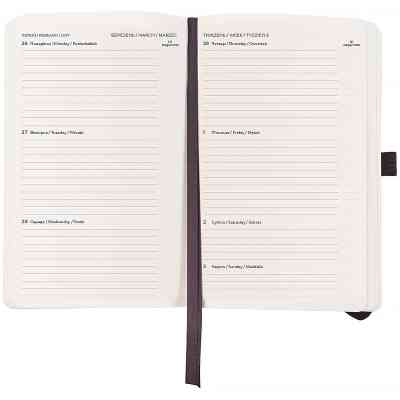 Тижневик Axent датований 2026 Partner Soft Skin 125х195, чорний (8509-26-01-A) Вінниця