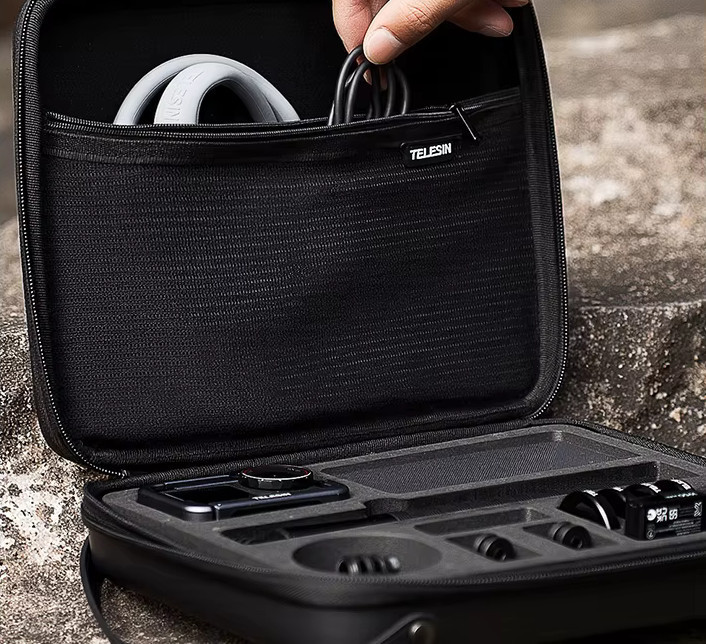 Кейс для DJI Action 5/4/3 та аксесуарів вологостійкий Telesin S6-PRC-05-TDJ Київ - фото 5