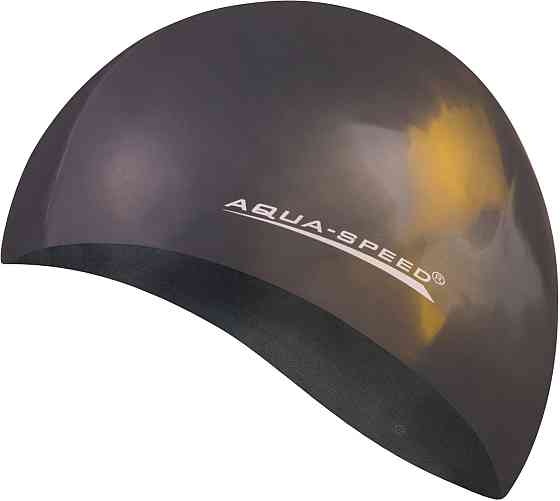 Шапочка для плавания Aqua Speed BUNT113 (grey) Вишнёвое