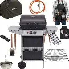 Гриль ZESTAW 11W1 GRILL GAZOWY OGRODOWY 5,5KW 2 PALNIKI Киев