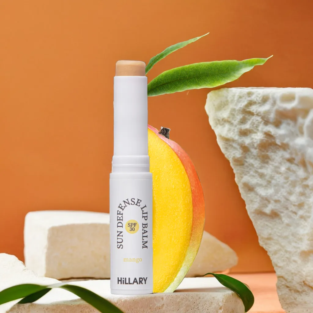 Солнцезащитный бальзам для губ Манго SPF 30 Hillary Sun Defense Lip Balm Mango SPF 30, 3 г Киев - изображение 2