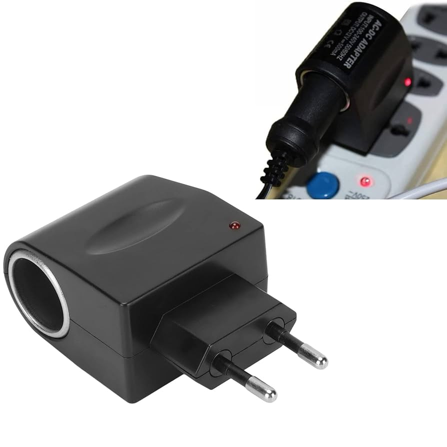 Переходник 220В на прикуриватель 12В для авто Киев - изображение 1