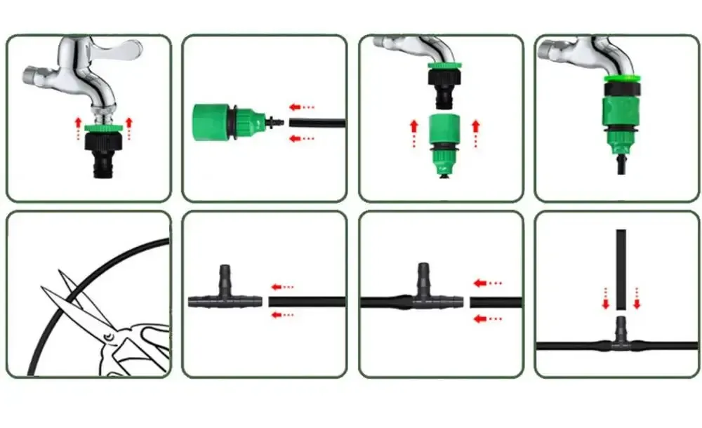 Комплект капельного полива Bass Polska 8111 10 м Киев - изображение 7