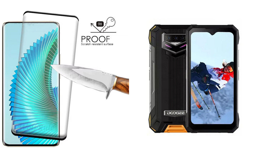 Захисне скло HyperGlass Pro для Doogee S89, S89 Pro – максимальна чутливість та захист Київ - фото 1