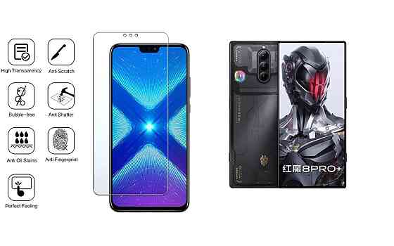 Защитное стекло NeoGlass для nubia Red Magic 8 Pro, Red Magic 8S Pro – ультрапрозрачное и устойчивое Киев
