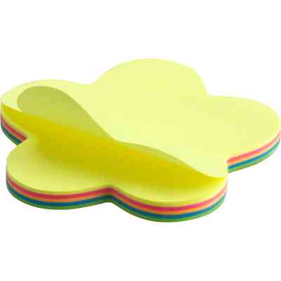 Бумага для заметок Axent с клейким слоем цветок 70х70мм, 50 листов (2443-05-A) Винница