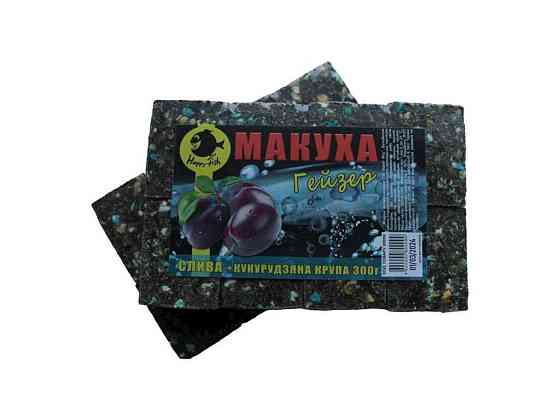 Макуха пресована слива 300г ГЕЙЗЕР 80009 ТМ HAPPY FISH Київ