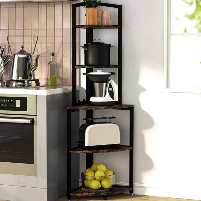 Стелаж кутовий "Еліроу" венге-мокко Миколаїв - фото 1