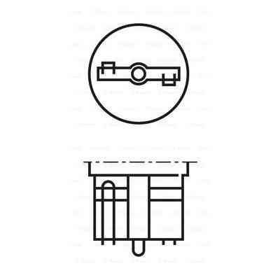 Автолампа Bosch 5W (1 987 302 819) Винница