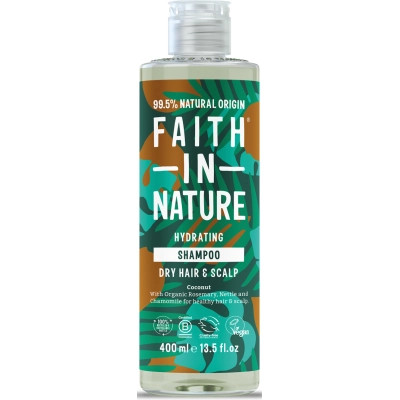 Шампунь Faith in Nature Натуральный С кокосом 400 мл (708002400315) Винница - изображение 1