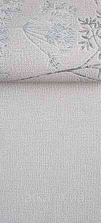 Шпалери вінілові на флізеліні Marburg Memoria 1.06х10 однотонні структурні під тканину льон бежеві Київ