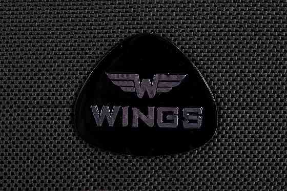 Чемодан WINGS маленький на 4-х колесах тканевый 55 см черный Киев