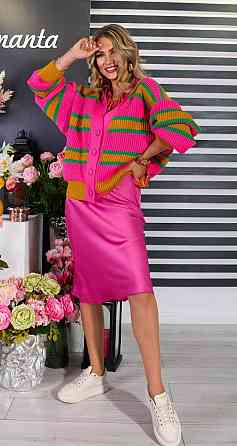 Кардиган в полоску (42-48) Киев