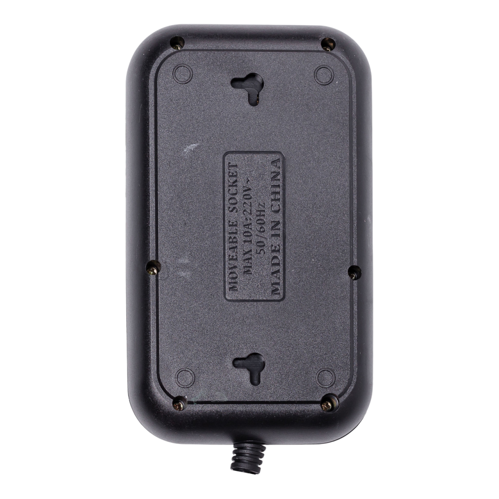 Сетевой фильтр кабель 3.8 м удлинитель F16 на 3 розетки с USB портами и кнопкой отключения Черный HP-5-20 Киев - изображение 6