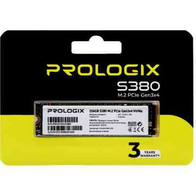 Накопитель SSD M.2 2280 256GB Prologix (PRO256GS380) Винница