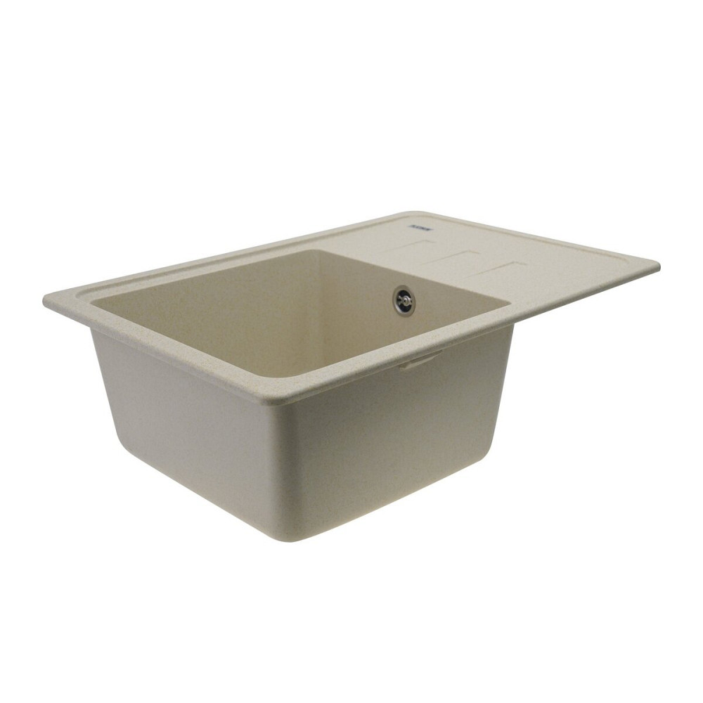 Гранітна мийка для кухні VALESO LIANA 6243 матова Пісок Коломыя - изображение 3