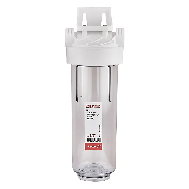 Колба фільтру для холодної води KOER KV-20-1/2 6 атмосфер 1/2"   ( KR5636 ) 20932 Харків - фото 1