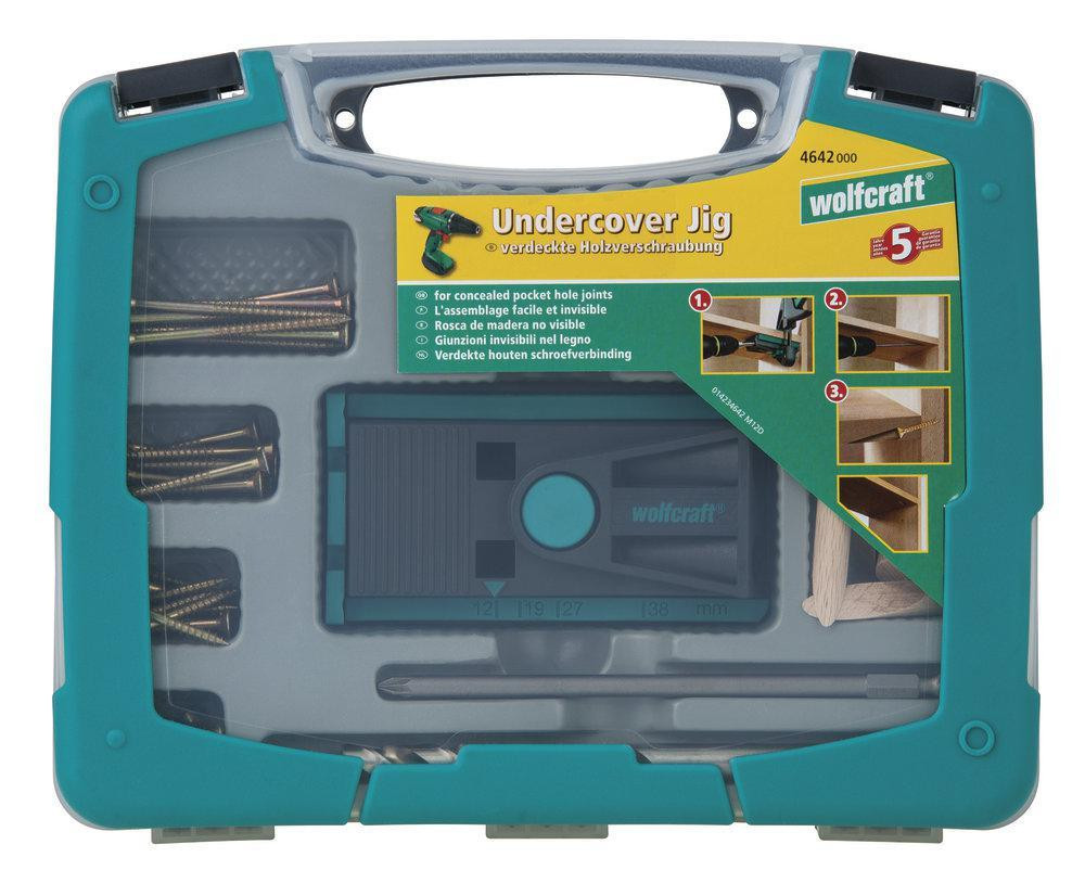 Набор для скрытых соединений Wolfcraft Undercover Jig (4642000) набор для сборки мебели Киев - изображение 2