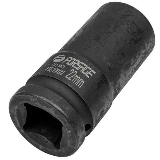 Головка ударна глибока 3/4" 6-гранна 22мм Forsage F-46510022 Одеса
