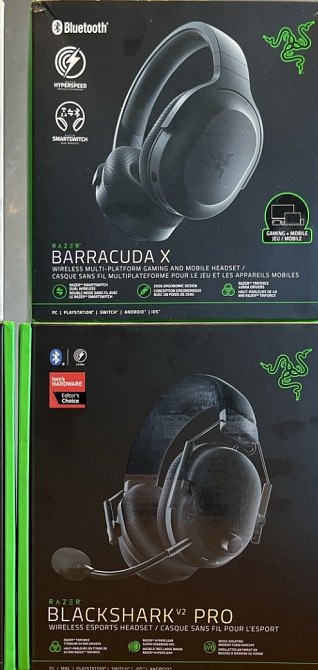 Навушники Razer Barracuda, Blackshark V2 Pro, HyperSpeed, Kaira,Kraken.   Iгрові навушники Харків - фото 4