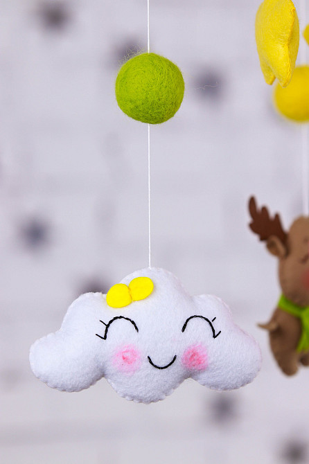 Мобіль на ліжечко WoollyFox "Принцеса" Київ - фото 4