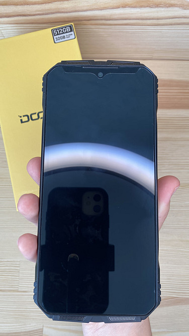 Защищенный смартфон DOOGEE V30 Pro 512 ГБ 200 Мп, аккумулятор 10800 мАч черный на две SIM-карты, Б/У мобильный телефон Киев - изображение 3