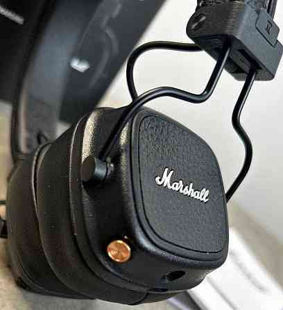 Навушники Marshall Major 5 чорні — Bluetooth 100 годин без підзарядки. Харків