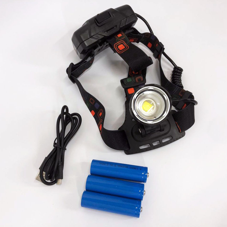 Фонарик налобный мощный, Компактный налобный фонарь, Светодиодный фонарь для работы на голове CE-59 Киев - изображение 6