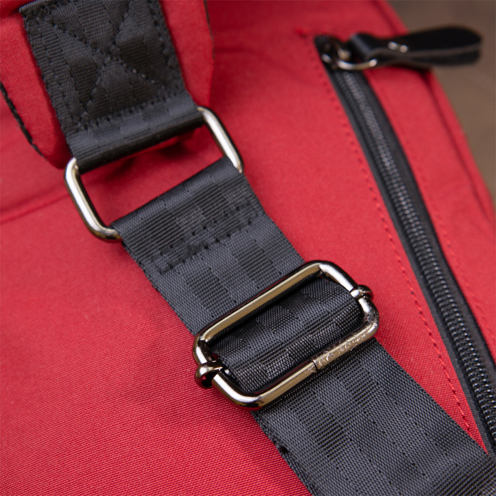 Сумка через плече нейлон Червона (Vintage) Київ - фото 4