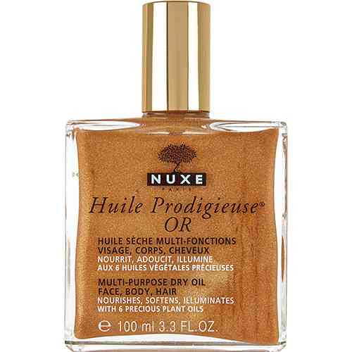 Нюкс Чудесное сухое золотое масло для кожи и волос Nuxe Huile Prodigieuse Or, 100 мл Днепр