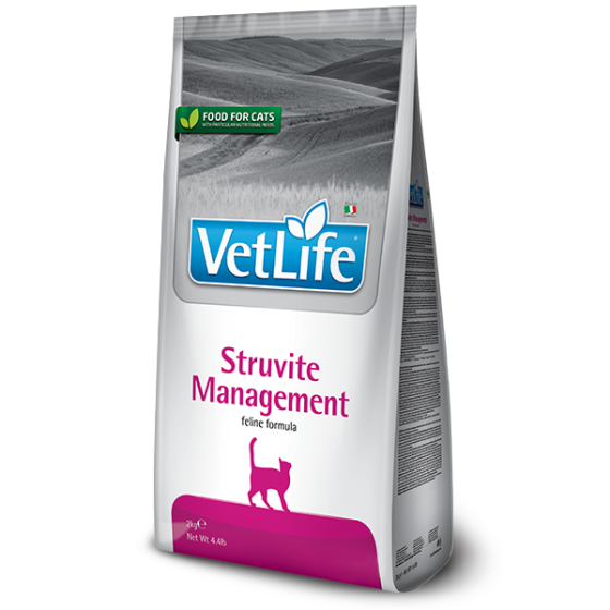 Сухий корм Farmina Vet Life Management Struvite для котів при рецидивах струвітних уролітів, 2 кг Київ