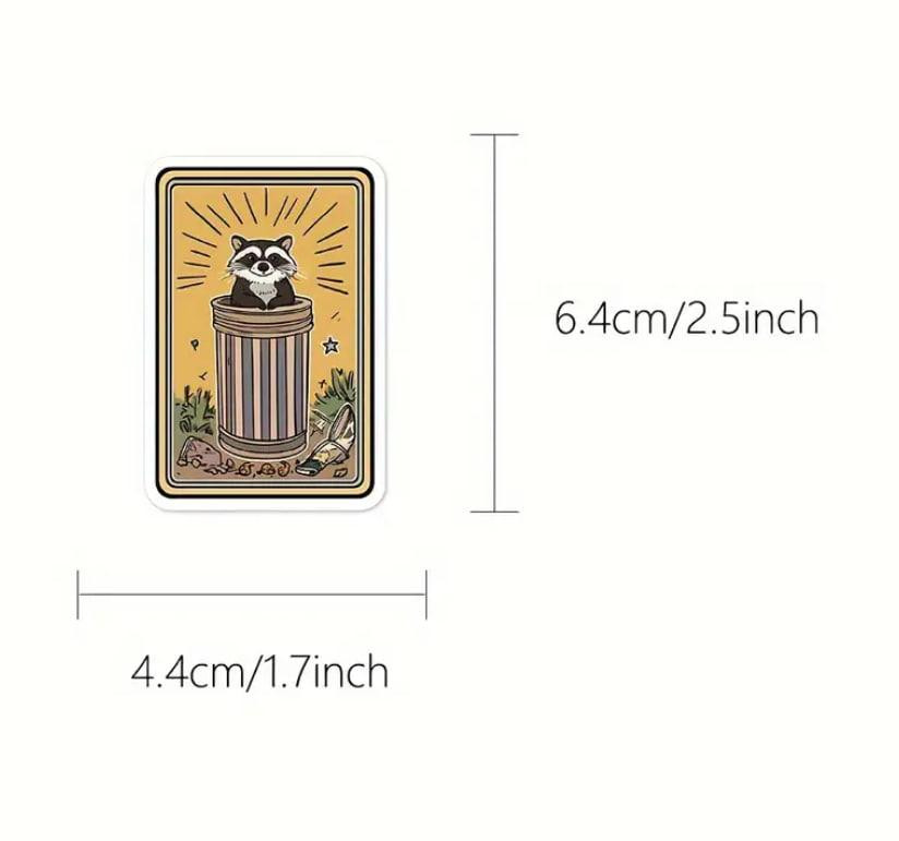 Набор виниловых водонепроницаемых наклеек с энотами (50 шт.) Киев - изображение 2