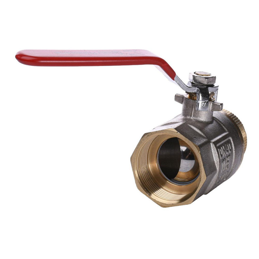 Кран шаровый прямой Q PROFESSIONAL 1 1/2″ НВ КР PN40 QP152 (000013980) Киев - изображение 3