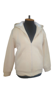 Женская кофта на меху Молочный 42/46 Харьков