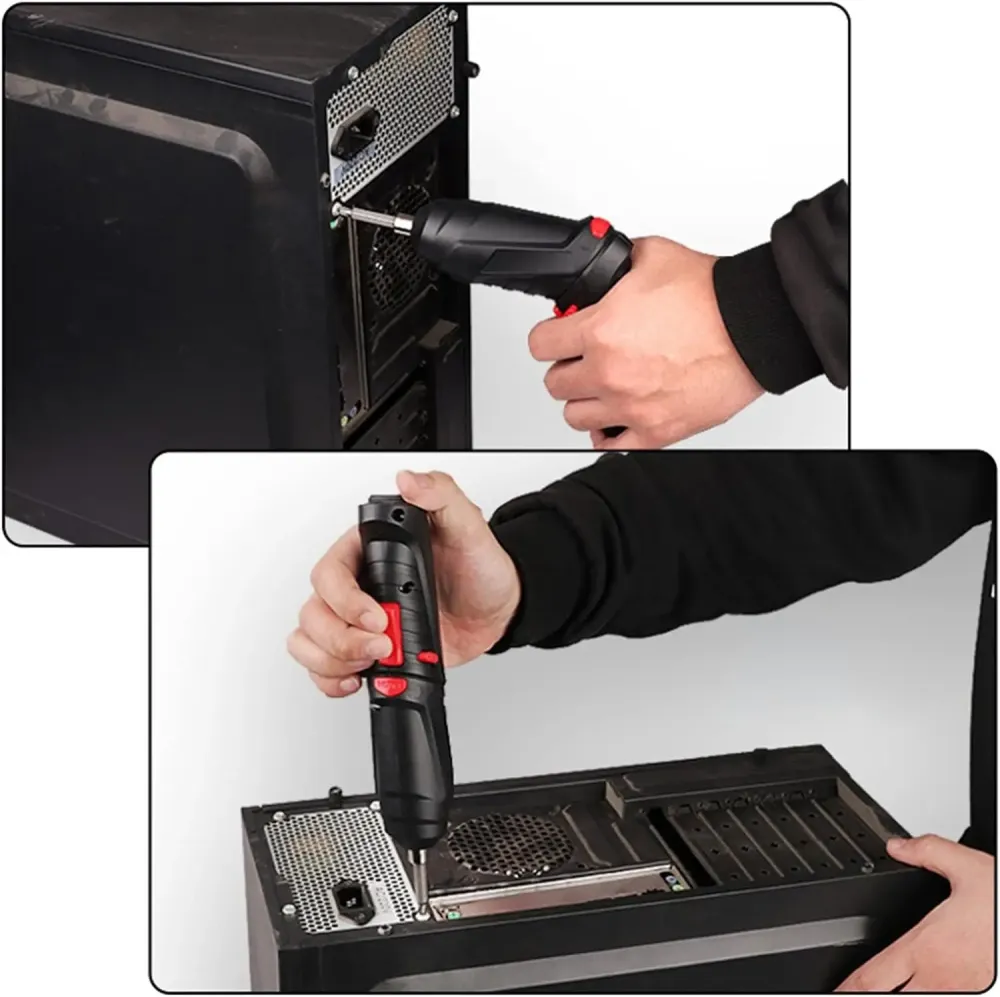 Аккумуляторная отвертка трансформер, 48 элементов, мини-шуруповерт Коломыя - изображение 4