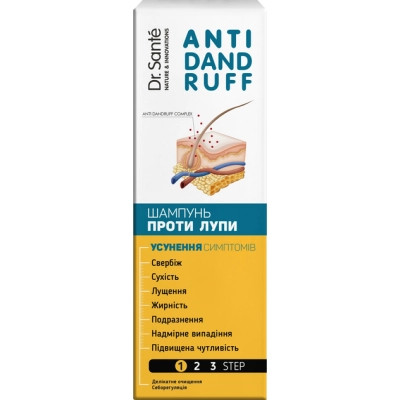 Шампунь Dr. Sante Anti Dandruff Против перхоти 200 мл (4823015945021) Винница - изображение 2