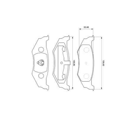 Гальмівні колодки Bosch 0 986 424 585 Вінниця