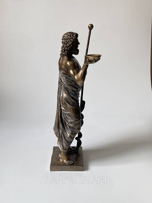 Статуэтка Veronese Гиппократ великий врач 32,5*14  см полистоун с бронзовым покрытием 72739A4 Киев - изображение 6
