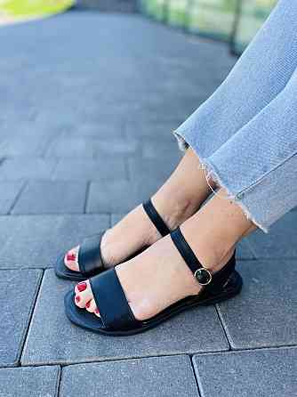 Stella Босоніжки жіночі STELLA 44-71 чорні (літо, шкіра натуральна) (5062) Коломия